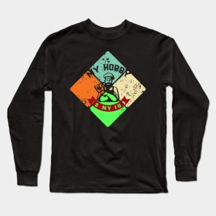 Funny colorful Butcher Long Sleeve T-Shirt